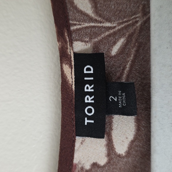 Torrid Peplum Blouse - Picture 3 of 3